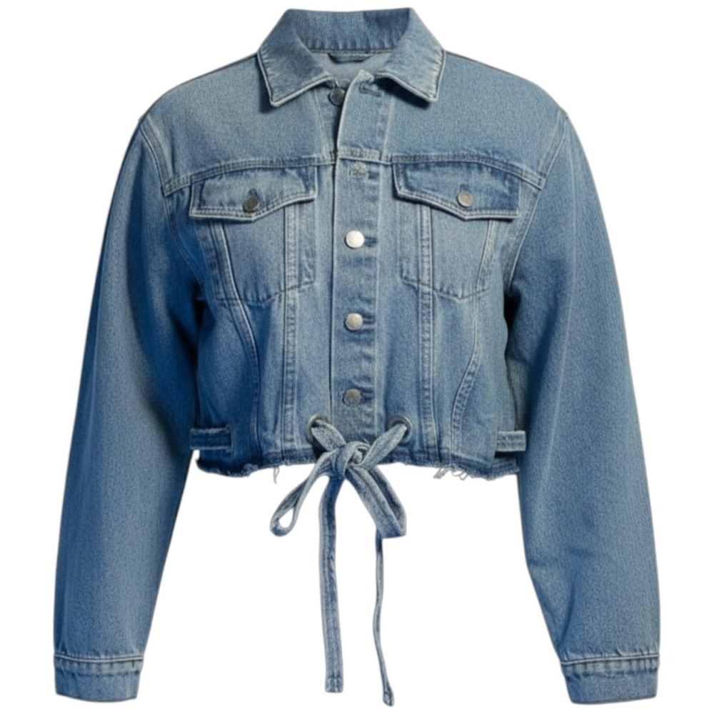 AG‎ Adriano Goldschmied Women's Denim Jacket Size S — Coastal Bay Blue